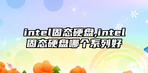 intel固態(tài)硬盤,intel固態(tài)硬盤哪個(gè)系列好